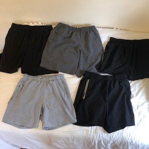 5 Pairs of Athletic Shorts